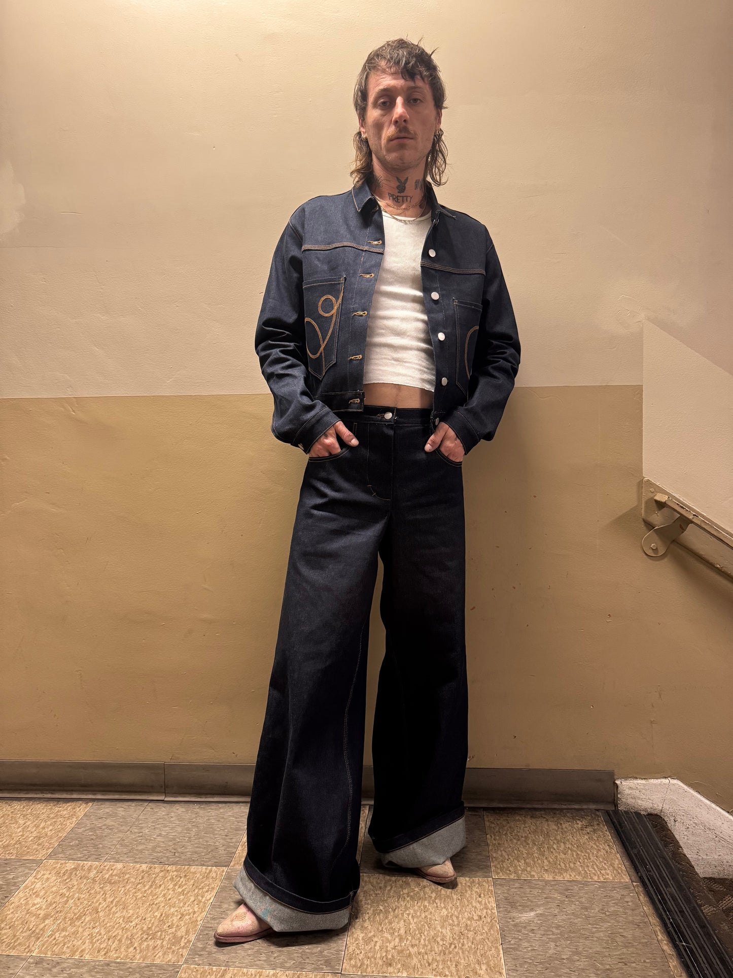 Cöverstitch Denim Jeans