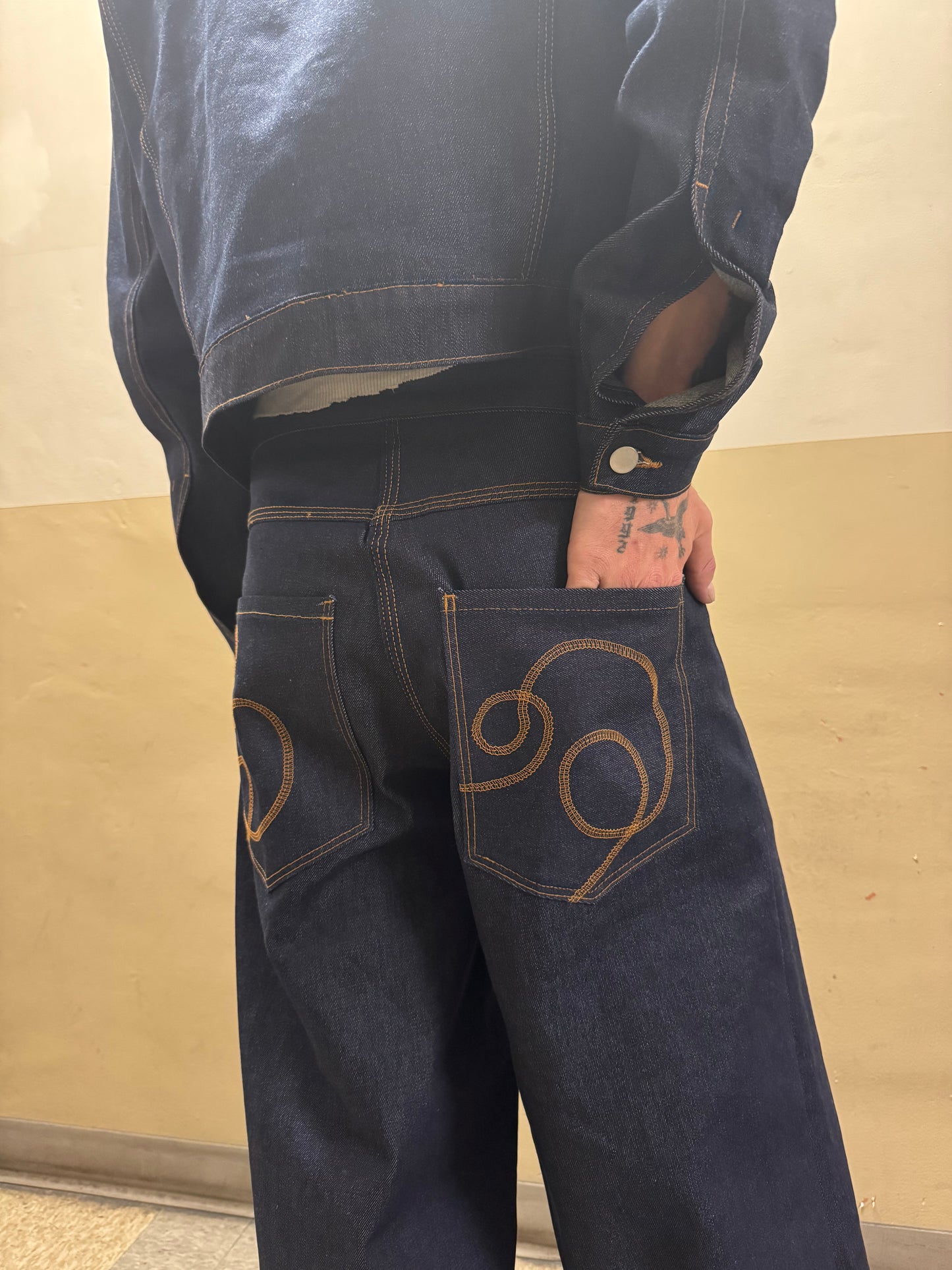 Cöverstitch Denim Jeans