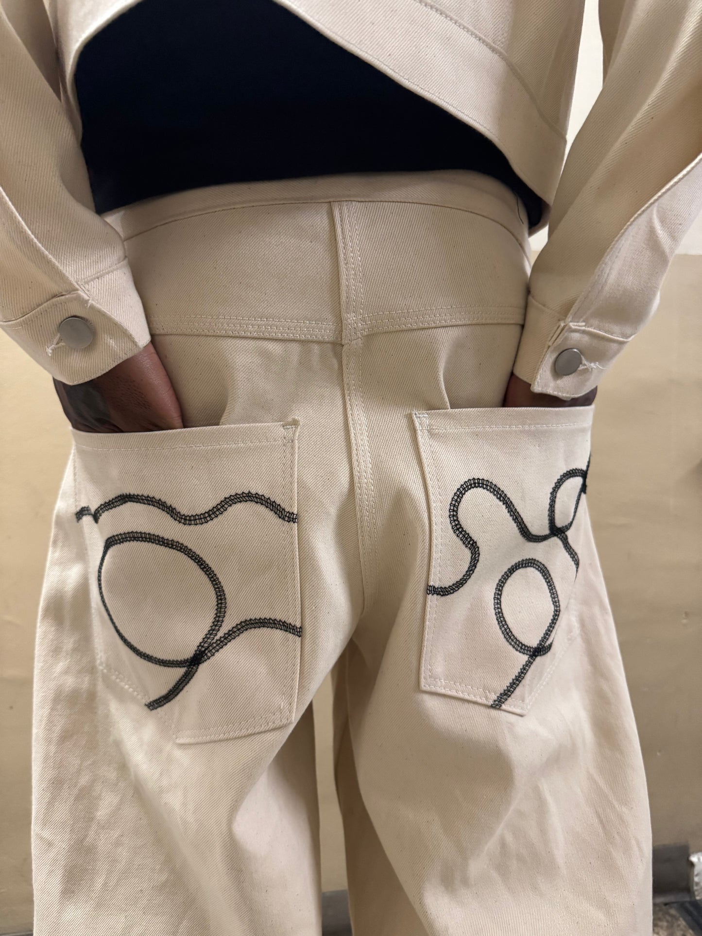 Cöverstitch Denim Jeans